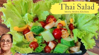 Thai salad Recipe/With interesting Dressing Thai Salad/Healthy Salad Recipe/Super Food सलाद