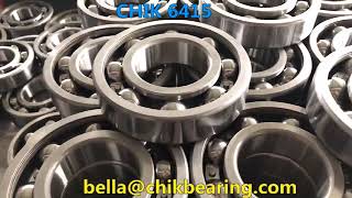 6415 single row deep groove ball bearing China supplier with low price