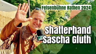 Sascha Gluth ist Shatterhand 2024 auf der Felsenbühne Rathen