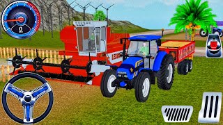 Tractor Games Real Farming Games: Best Tractor Simulator 3D Driving Game! Android Gameplay