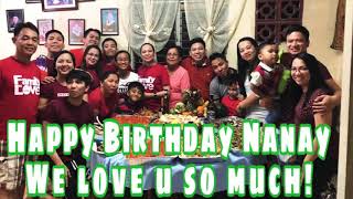 Happy Blessed Birthday NANAY KO.