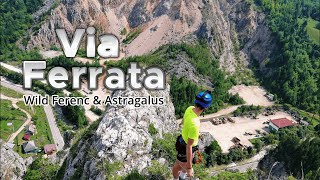 Via ferrata Wild Ferenc & Astragalus (arhiva personala 2020 - prima incercare de a edita un clip) 🇷🇴