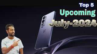 Top 5 Upcoming Mobiles JULY 2024#entrystart