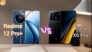 Poco X6 Pro VS Realme 12 Pro+ Display and Design Comparison|Value for Money|The Ultimate Comparison❤