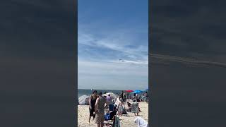 T-6 Texans fly by in formation | Jones Beach Airshow 2023 #usa #aviation