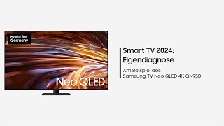 Samsung Smart TV 2024: Eigendiagnose