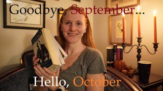 September Wrap Up, October TBR