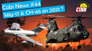 COBI NEWS 2020 #44 : Mig-17 & CH-46 Sea Knight dans la gamme Vietnam en 2021 ? (Compatible Lego)