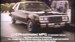 AMC Concord Car commercial 1979