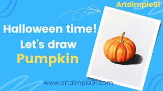 Pumpkin 🎃 Drawing | ArtDimple91