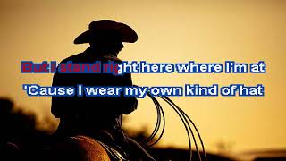 Tommy Overstreet - My Own Kind Of Hat - Karaoke