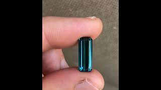 Indicolite Tourmaline 5+ Carat’s #gems #gemshow #gemstones #jewellery