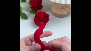 How to make a beautiful rose #pipecleaners #diy #artificialflowers