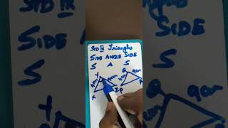 Triangles - congruence - criteria- SSS and SAS -  std 9 - CBSE - NCERT