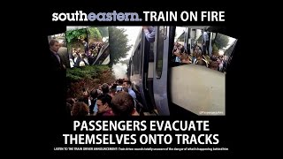 Passengers Evacuate Southeastern Train On Fire