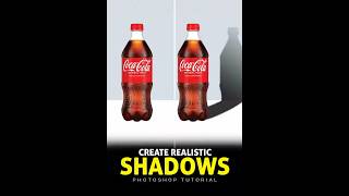 Add Realistic Shadow Use Perspective Warp in photoshop #ytshorts #shorts #tips #tutorial #photoshop