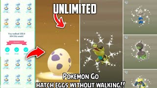 Pokemon Go Hatch Eggs without Walking! Autowalker & Joystick & Teleport | Unbelievable!! 🤩🤩