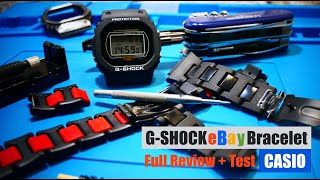 CASIO G-SHOCK eBay Resin Bracelet - Is it any good? Can the links interchange with the original?