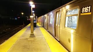 MTA NYCT: Canarsie bound L train departing E 105 St (ft. #8277-8280 | Crash unit)