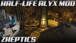 Half-Life Alyx Custom Campaign MOD - Zheptics Part 3 VR Gameplay | NO COMMENTARY | 4K 60FPS