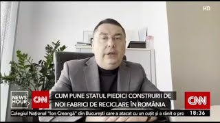 România riscă să piardă finanțarea pentru construirea fabricilor de reciclare (Antena 3 CNN)