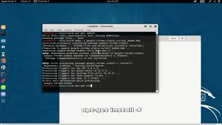 How to install Chrome on Kali Linux