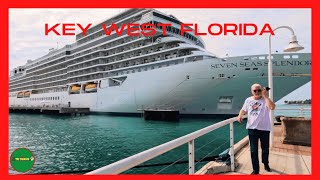 The Port of Key West Florida | Cruise Ship Docks | Walking tour - Jan 2022