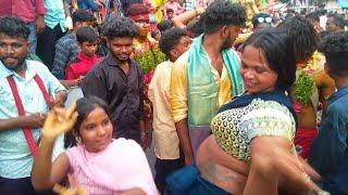 Small girl Superb Dance on Chatal Band | teenmaar dance At Balkampet Bonalu 2023