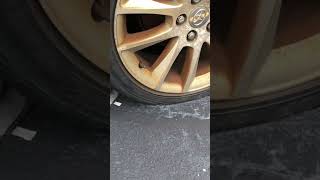 Thats not going anywhere #wheels #wheel #rims #flat  #flattire