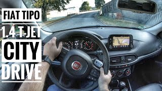 Fiat Tipo 1.4 T-Jet S-Design (2019) | POV City Drive