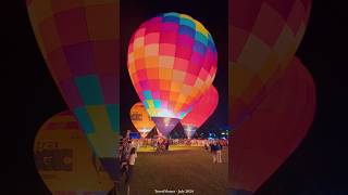 Night Glow European Balloon Festival 2024 in Igualada Spain