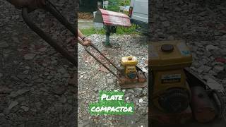 Plate Compactor Robin ey15 #construction #youtubeshorts #shorts #powertools #compactor