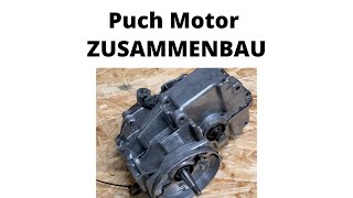 Puch Maxi Motor Zusammenbau/Revidieren/Aufbau