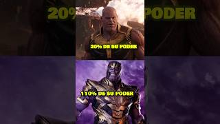 💥POR QUÉ THANOS FUE MÁS DÉBIL EN INFINITY WAR?