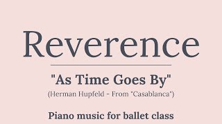 As Time Goes By (From "Casablanca") // Piano Version for Ballet Class