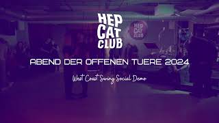 Abend der offenen Türe 2024 - West Coast Swing Social Demo Vanessa & Thomas