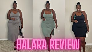 Halara Dress Collection Review & Try-On Haul | Size XL, 14-16 | Honest Review | Quiara B