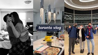 VLOG | surprising my boyfriend, making pizzas & outdoor skating with friends 🌨