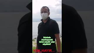 Evinizde #Azərbaycanlı birini #misafir eder miydiniz? #sokakröportajları #İstanbul #Türkiye #Bakü