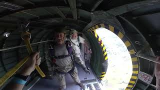 Airborne - POV view as a door jumper