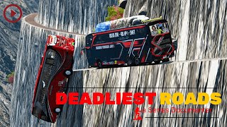 🔴[LIVE] #094 The Most Dangerous Roads in the World, Narrow roads | Deadliest Mountain Road #gaming