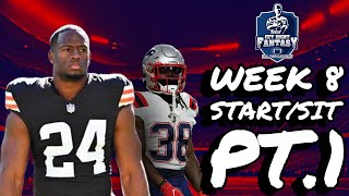 Week 8 Players you MUST Start & Sit Pt. 1 | *LIVE* chat Q&A Fantasy Football Advice