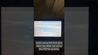 Starting Up and Setting The Time & Date On My PSP 1000 Model and Bootup Screen When Launching a Game