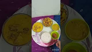 Simple lunch thali odia song #highlights #food