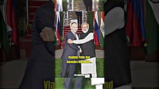 Vladimir Putin and Modi then🤡 vs now🗿 || #narendramodi #putin #shorts