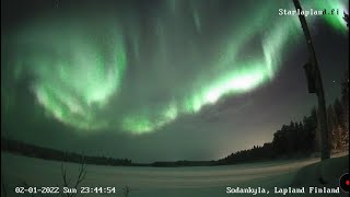 Aurora Borealis / Northern Lights Live Sodankylä, Finland