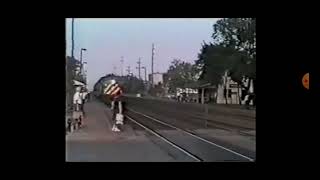 Metra EMD E9 Hits Mary T. Wojtyla