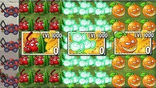 Plants vs Zombies 2 Hack   Electric Peashooter GARGANTUAR FIGHT!  Primal PvZ 2