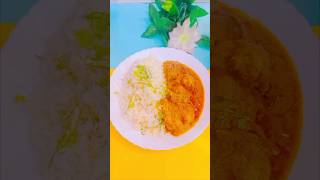 Dhniya rice chicken testy lunch serving#trending #shortsviral