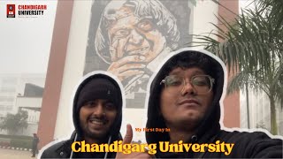 My first day in college | chandigarh university 🥰